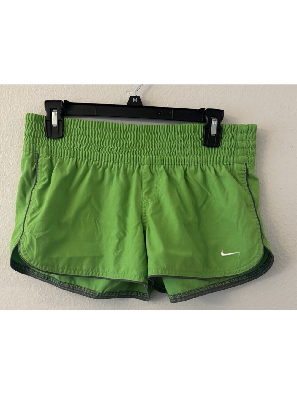 Nike Lime Green Running/Gym Shorts Women’s Size Medium